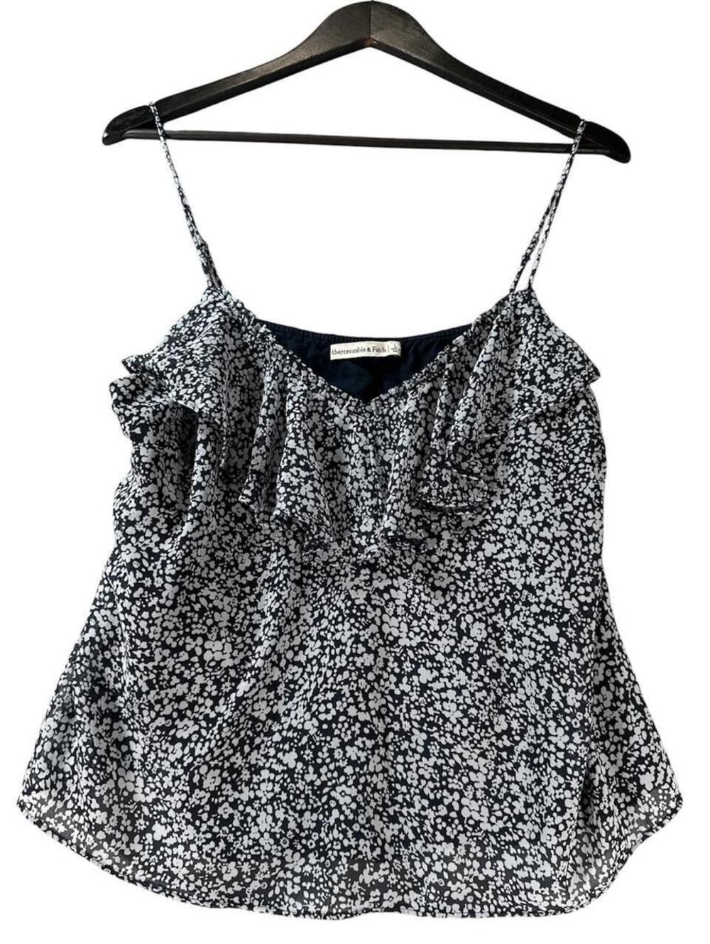 Abercrombie & Fitch Floral Ruffle Cami Top - Size L